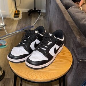 Nike Kids Black and White Sneakers Panda Dunks